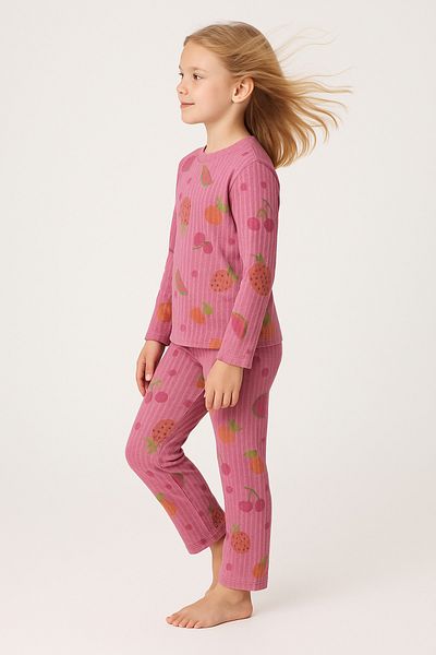 MAXI DRY Cotton Interlock Fabric Seasonal Double Bottom Top Set 3-14 Years