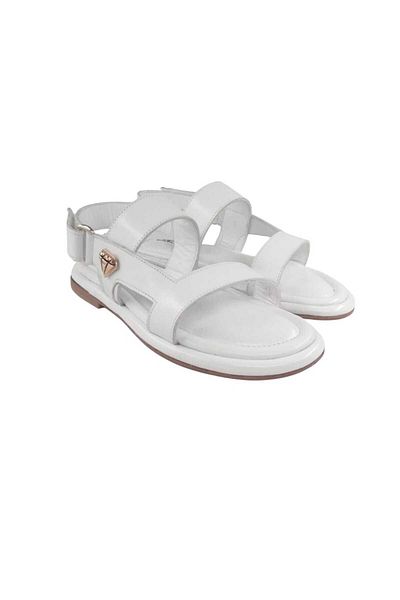 Oneka Shoes Women's Daily Sandals 866425 Kst1009 White Napa