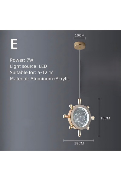 Vooltex Indira Pendant Lamp – Sophisticated Details from Every Angle