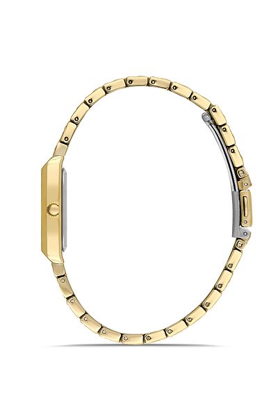 FERRO Fl21599Awt-B4 Quartz Steel Gold Color 22 mm Women Wrist Watch