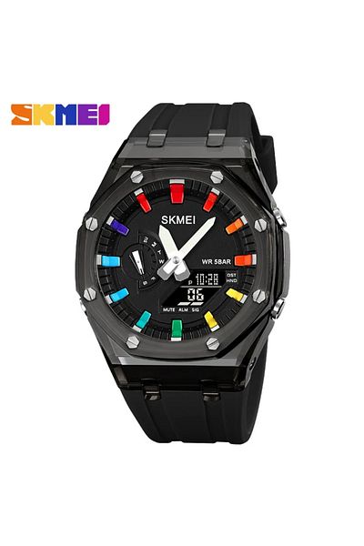 Skmei 2100 Color Visual Classic Men's Wrist Watch