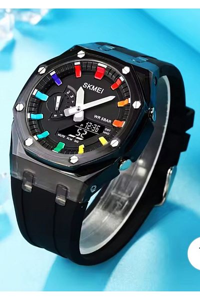 Skmei 2100 Color Visual Classic Men's Wrist Watch
