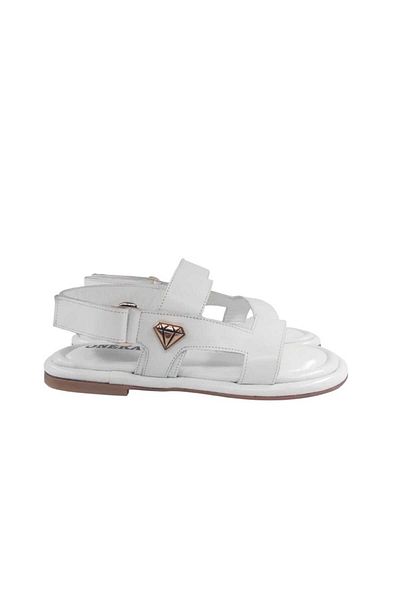Oneka Shoes Women's Daily Sandals 866425 Kst1009 White Napa