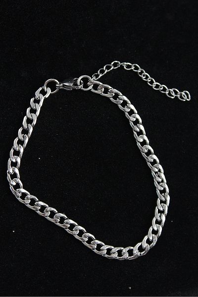 callerrons accessories Classic Model Silver Color Men's Bracelet - Ebj250705W36425