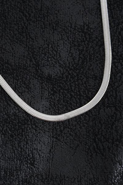 Clariss 316L Steel Classic Italian Chain Model Silver Color Men's Necklace