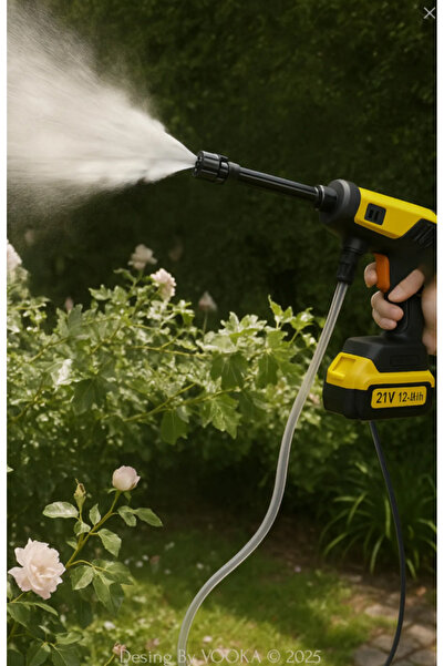 Protonust 21V 12.000 mAh Turbo Kablosuz Akülü Basınçlı Yıkama Tabancası – Araç, Motor Cam & Bahçe 62 Bar