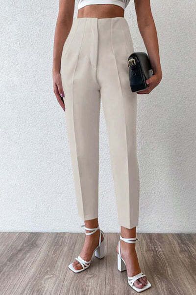 StreetWear Outlet Women's High-Waisted Cropped Pants