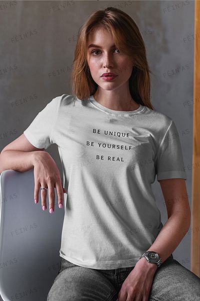 feinas Γυναικείο Tshirt - Be Real
