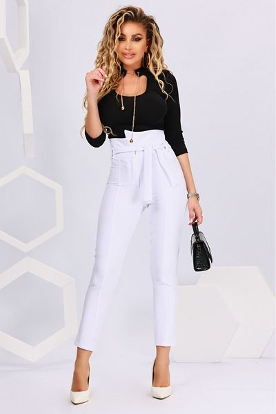 Atmosphere Fashion White drawstring pants