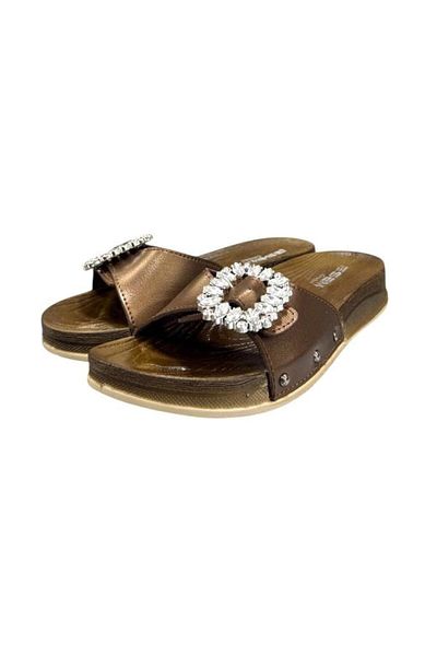 Esem Anatomical Sole Daily Slippers with Buckle Detail