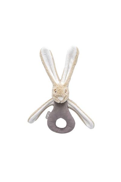 MBB ETİCARET Babyjem Plush Mini Rabbit with Holder 842 Stone