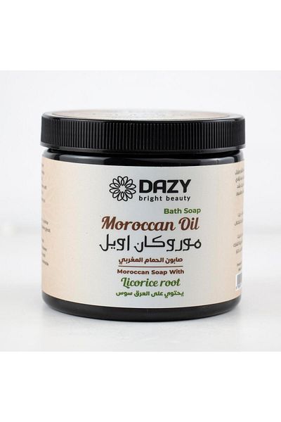 Dazy Dazy Moroccan Oil Moroccan Soap with Sweat Sauce 500g