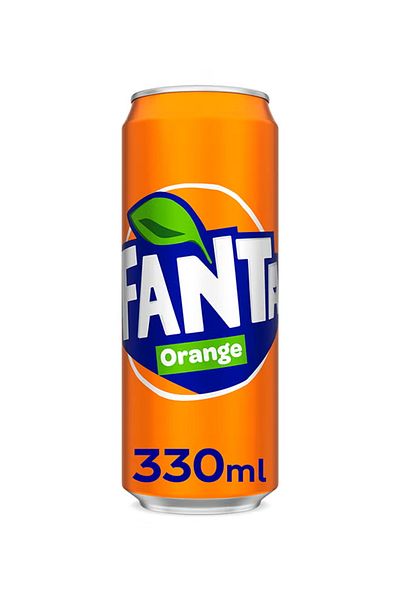 Fanta Carbonated Soft Drink Can 330 ml x 24