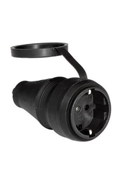 NisaLuce 1x16a Kauçuk Topraklı Dişi Fiş ( Monofaze ) 220v