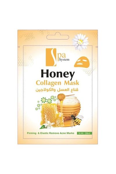 Spa System Spa System Honey & Collagen Face Mask 28ml