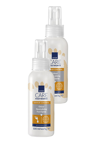 AVON Footworks Koku Önleyici Ayak Spreyi 100ml İkili Paket