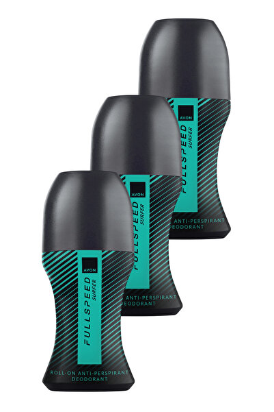 AVON Full Speed Surfer Erkek Roll-On 50ml Üçlü Paket
