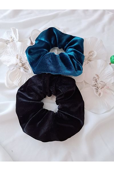 İPAR AKSESUAR 2-Pack Large Velvet Elastic Buckle