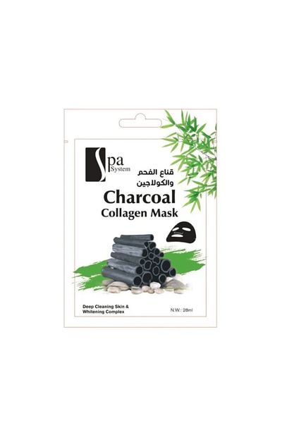 Spa System Spa System Charcoal & Collagen Facial Mask 28ml