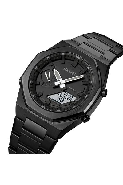 Skmei 1816 Black Multifunction Classic Men's Wrist Watch