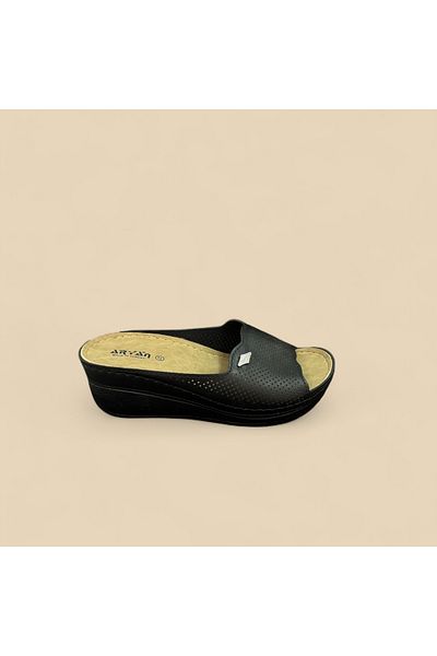 uway Women's Anatomical Wedge Heel Women's Daily Slippers