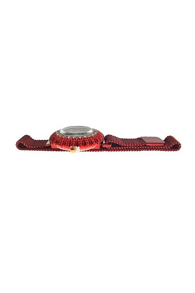 OEM Francesca di Geneva F03-209 watch, analog display with crystals, 35 x 8mm case, magnetic strap