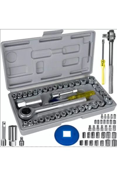 Deliny Ratchet Wrench Set – 40 Pieces