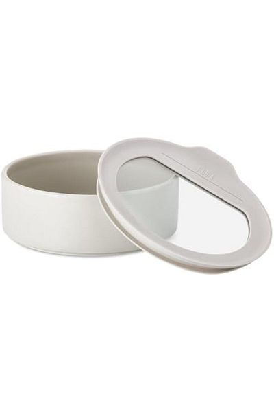 Mena Rise Şirinshop Fi̇ka One Ceramic Storage Container Ice White 700 ml D-Neone070-01 1108107