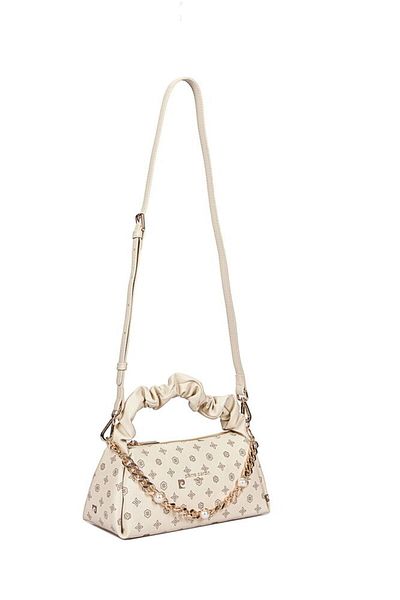 Pierre Cardin Monogram Beige Women's Handbag 05Pc25Y10323-Mn