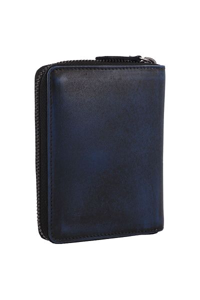 Greenburry Portofel Destressed cu protecție RFID din piele 13 cm