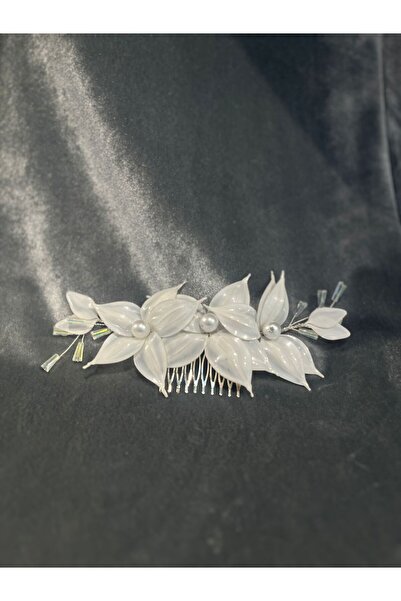 Abiye's LİLYUM ÇİÇEĞİ FORMUNDA TAM TUR TOKALI YAN TAÇ