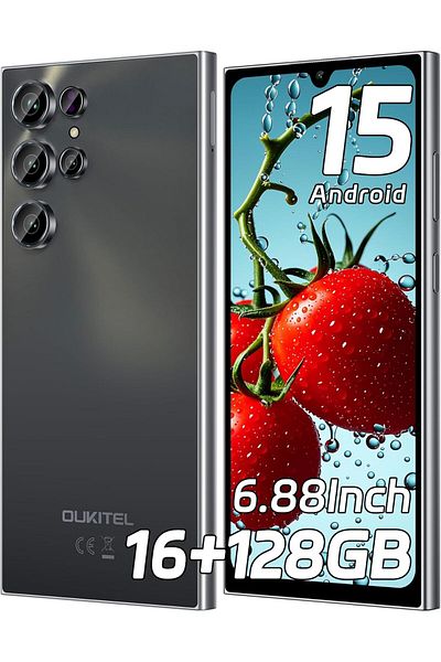 oukitel C61 Unlocked Cell Phone - Android 15, 6.88" Display Smartphone, 16GB+128GB/1TB, 5150mAh Batt