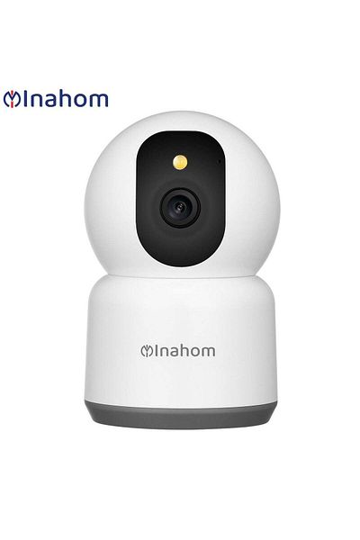 Inahom Pan & Tilt Full HD 5MP Smart Camera with Wi-Fi Support