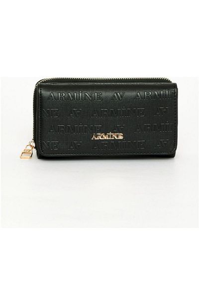 Armine C12 Women's Wallet - Black Laser
