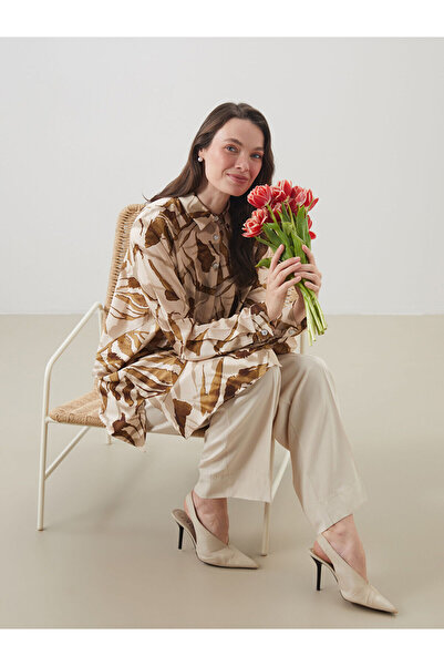 LC Waikiki Özmarka New Season Patterned Women's Shirt Tunic