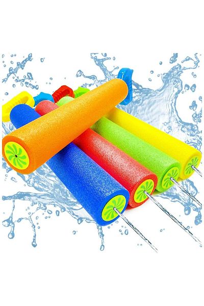 Toybox Toy Box Water Blasters for Kids Adults, 6 Pcs Squirt Pool Toys for 4-10 Years Old Boys Girls, Water