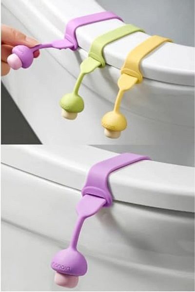 Mena Rise Şirinshop Mushroom Design Toilet Seat Lifting Apparatus 1108107