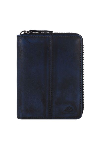 Greenburry Portofel Destressed cu protecție RFID din piele 13 cm
