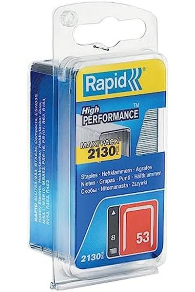 Mena Rise Şirinshop 5000742 Blister Packaging, 2130 Staples 53/8 Mm, Galvanized, 2.13 m 1108107