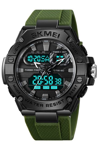 Skmei 2221 Khaki Color Sports Men's Wrist Watch