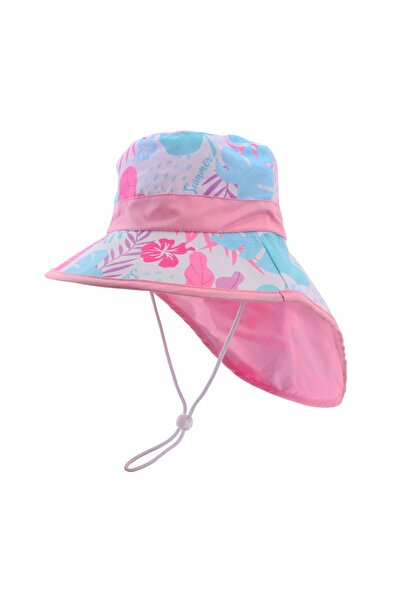 OEM Children's sun hat, UV pink, 2-5 years