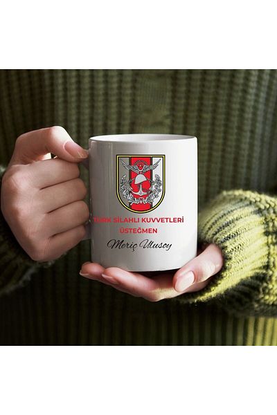 Hediye Vakti Special Designed Mug for Turkish Armed Forces Personnel