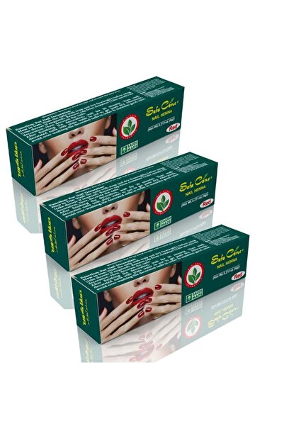 SAFA مخروط أظافر حناء أحمر جاهز للاستخدام (عبوة من 3 قطع، 6 جرام)