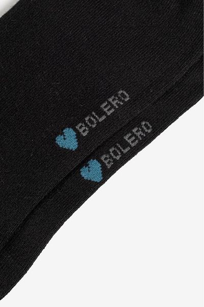 Bolero Дамски чорапи от бамбукови ботуши, черни