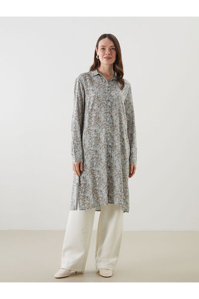 LC Waikiki Tunica cămașă pentru femei cu model Özmarka New Season