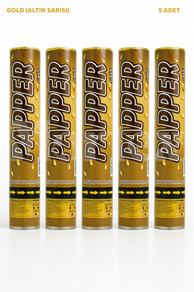 Mortex 5'li Gold Konfeti 30cm - Kına, Düğün, Parti, Nişan, Doğum Günü, Özel G...