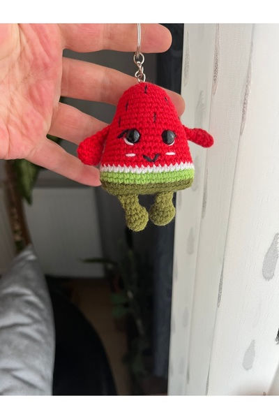 stoks toys Amigurumi Watermelon Keychain
