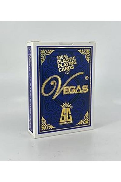 swiss card Swisscard Playing Cards Blackjack Poker Vote Card Deck - Blue