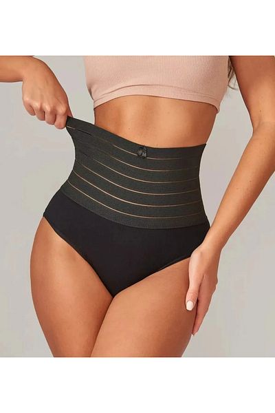CUBBUX 3206 High Waist Panties Body Shaping Abdomen Seamless Laser Cut Panties