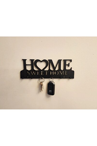 bevex Home Sweet Home Yazılı Kapı Süsü - Anahtarlık